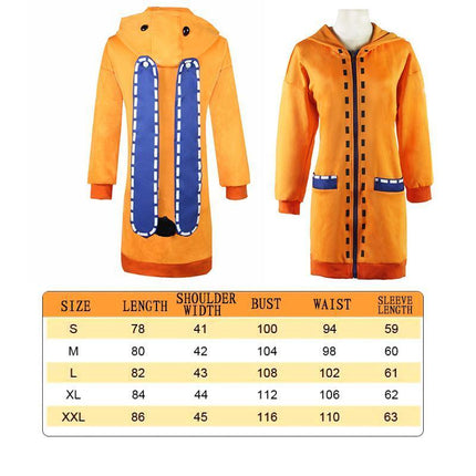 Kakegurui Compulsive Gambler Runa Yomozuki Cosplay Jacket Rabbit Ears Costume AU - Aimall