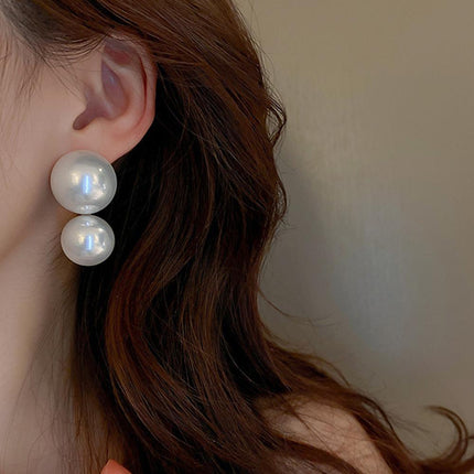Elegant Simple Pearl Earrings Various Styles For Women Ladies Jewelry Gift - Aimall