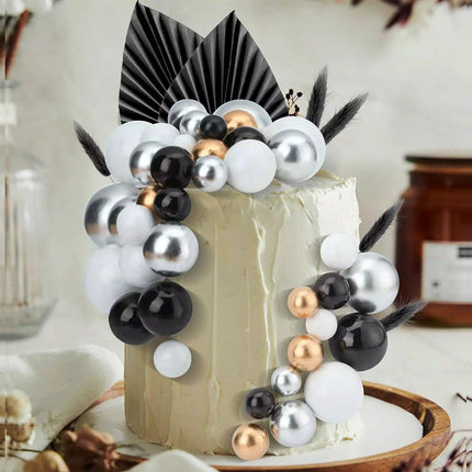 4set Colourful Foam Balls Cake Decoration Mini Balls Birthday Party Decor