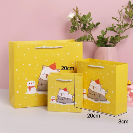 25x Creative Cartoon Animal Gift Bags Cute Birthday Party Favors Tote Paper Bags