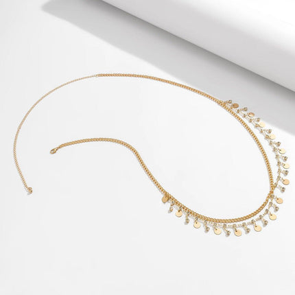 Bikini Body Chain Waist Jewelry Women Multi Layer Beach Fashion Waist Chain