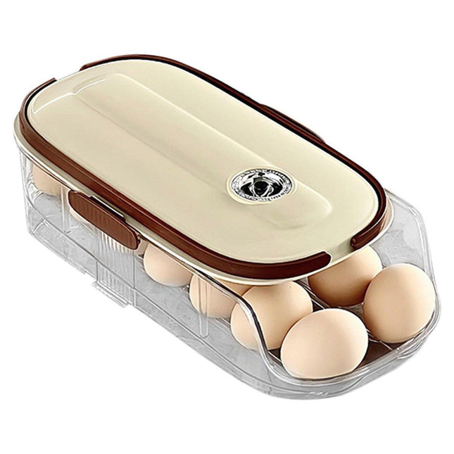 Home Egg Carton Kitchen Storage Organizer for Handheld Egg Holding and Display
