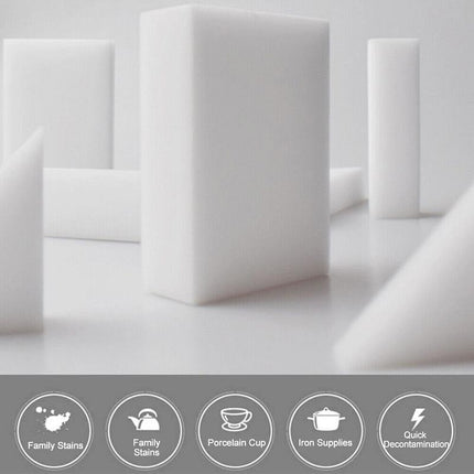 200PCS Nano Magic Sponge Eraser Cleaning Melamine Multi-functional Foam Cleaner - Aimall