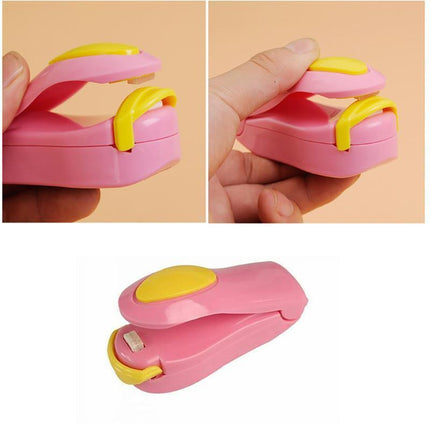 Handheld mini Heat Sealer Poly Bag Sealing Machine Food Portable Plastic Small - Aimall