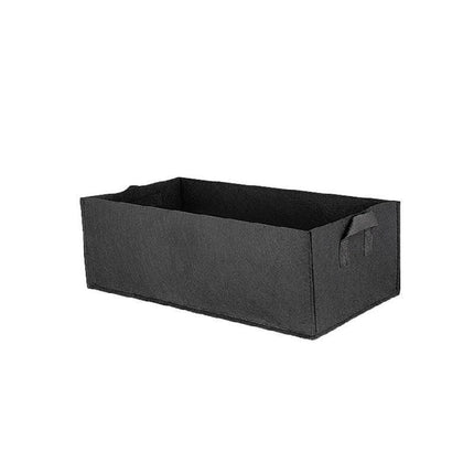 8pcs Felt Rectangular Planting Bags Vegetable Grow Bags Non-Woven Flower Pots