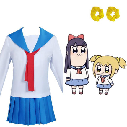 POP TEAM EPIC POP Sub School Uniform AU - Aimall