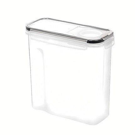 2.5L Kitchen Organizer Transparent Grocery Storage Jar for Food and Pantry Use