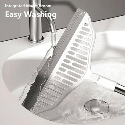 Wet and Dry Floor Scraper Dust Sweeper Non-Hair Stick Bathroom Cleaning Tool