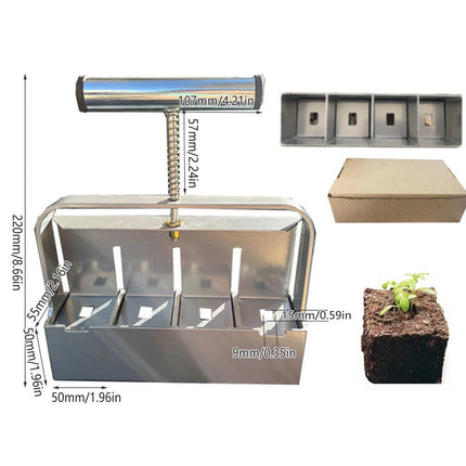 Hand Clay Seeder Tool Gardening Tools for Seeding Soil Planting Garden Tools Set