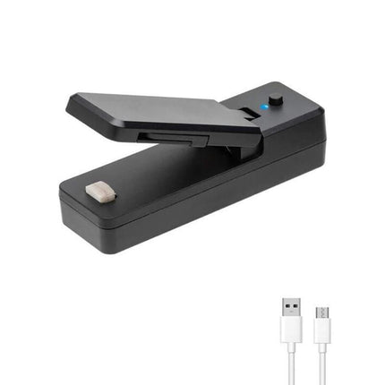 Portable Mini Heat Sealing Machine USB Rechargeable Food Sealer Plastic Bag - Aimall