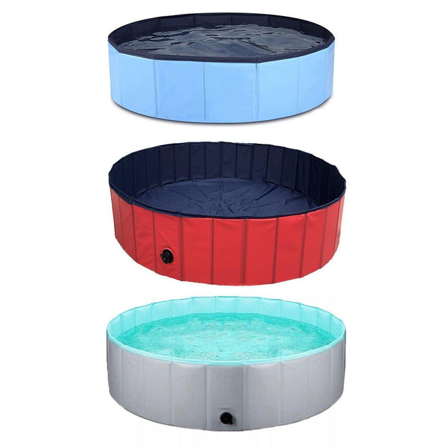 Pet Swimming Pool Foldable Portable Pool for Dogs Outdoor Summer Play