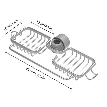 Multifunctional Faucet Shelf Kitchen Storage Sink Draining Basket Household Rack