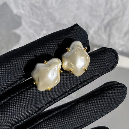 Vintage Irregular Earrings Women Retro Studs Statement Jewelry Fashion Gift