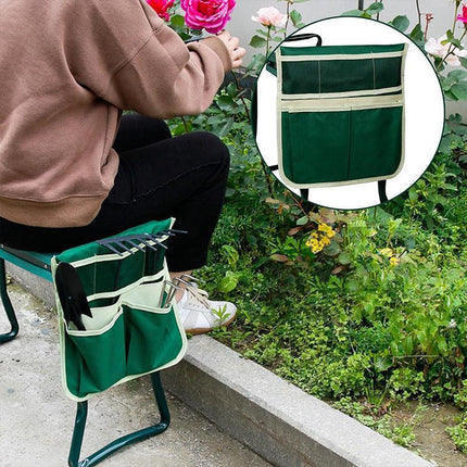 Versatile 3-in-1 Garden Kneeler Padded Seat Kneeling Gardening Work Stool Tools - Aimall
