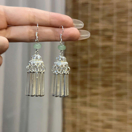Vintage Ethnic Tassel Long Earrings Bohemian Jewelry Women Stylish Accessory