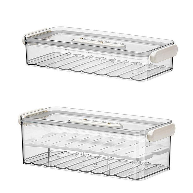 2pcs Food Storage Containers Kitchen Fridge Fresh Storage Boxes Home Organizer