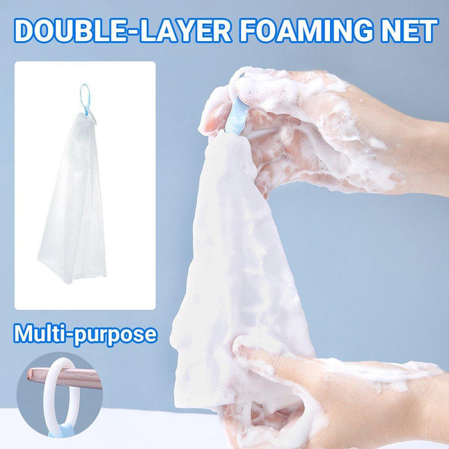 Multi Purpose Foaming Net Facial Cleanser Foaming Mesh Hand Soap Foaming