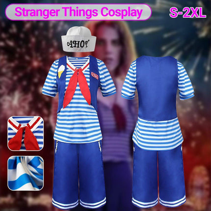 Strange Story 4cos Clothing Stranger Things Navy Clothing Men's And Women's Performance Cosplay Season 4 Clothing