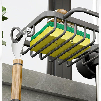 Multifunctional Faucet Shelf Kitchen Storage Sink Draining Basket Household Rack