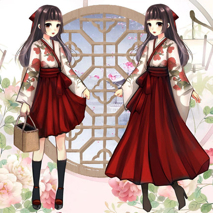 Retro Oriental Kimono Style Suit with Han Elements for Women Fashion Outfit