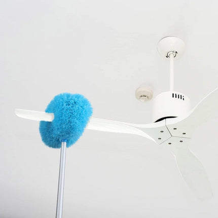 Extendable and Assembled Ceiling Duster Round Brush Dust Sweeper Cleaning Tool