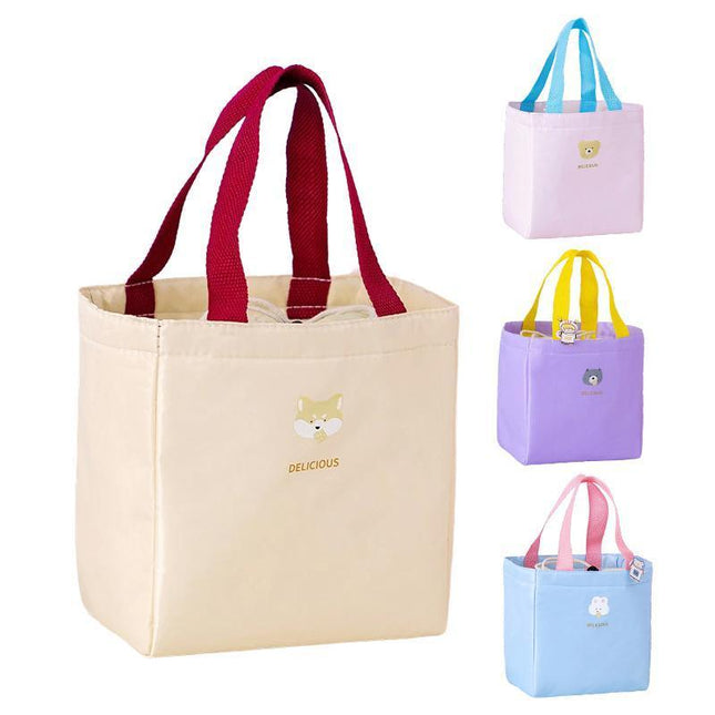 Lunch Bag Food Storage Tote Bags Aluminum Foil Lunch Box Portable Picnic Bag - Aimall