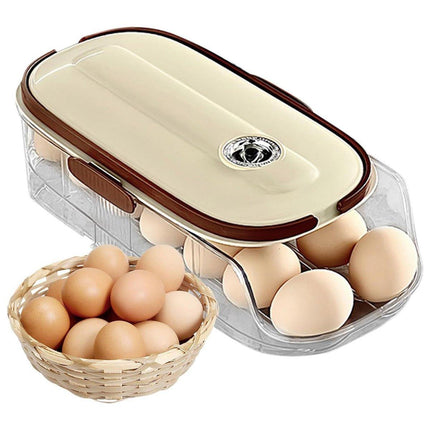 Home Egg Carton Kitchen Storage Organizer for Handheld Egg Holding and Display