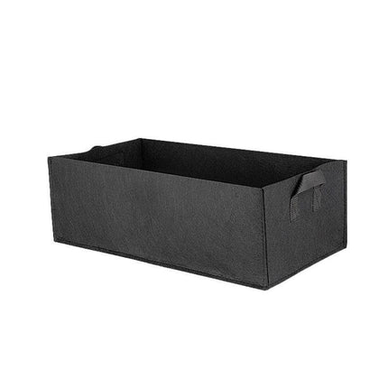 8pcs Felt Rectangular Planting Bags Vegetable Grow Bags Non-Woven Flower Pots