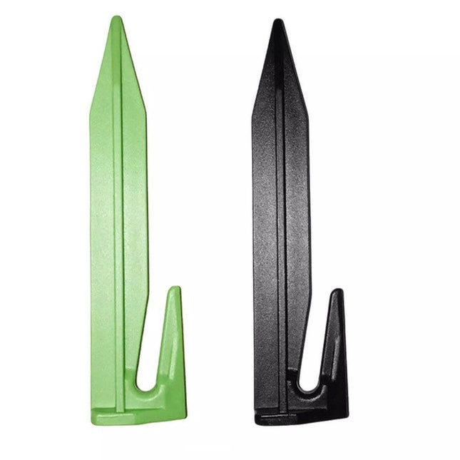 10pcs Ground Peg Lawn Mower Boundary Fixing Stakes Heavy Duty Garden Nails