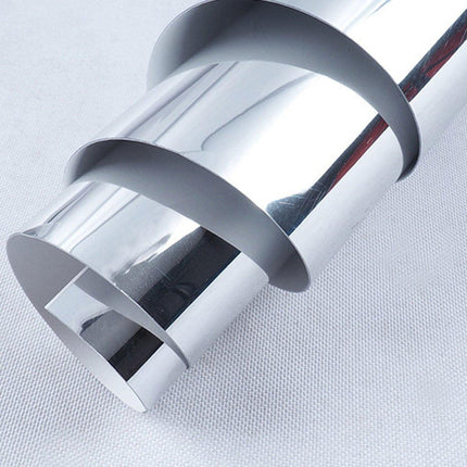 Mirror Wall Sticker Self-Adhesive Waterproof Reflective Decal for Bathroom Decor