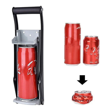 Can Crusher 12/16oz Beer Smasher Aluminium Recycling Wall Mount Bottle Opener - Aimall