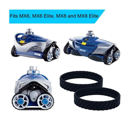 2/4Pcs For Zodiac MX8 MX6 Baracuda R0526100 Pool Cleaner Tracks Tyres Wheel - Aimall