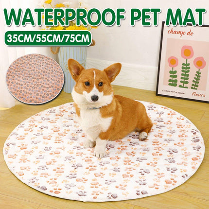 Waterproof Dog Pads Round Diaper Pads Pet Training Pads for Puppies and Dogs