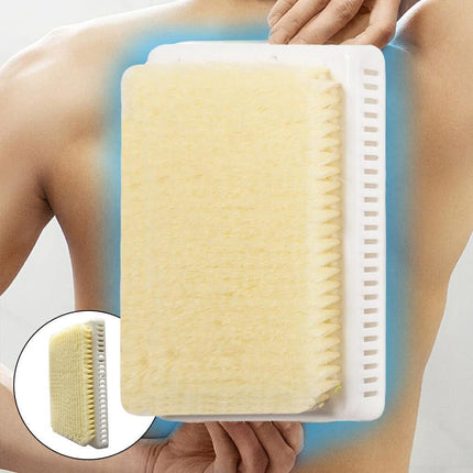 Wall Mounted Back Scrubber Bathroom Clean Shower Rubbing Back Pad Household