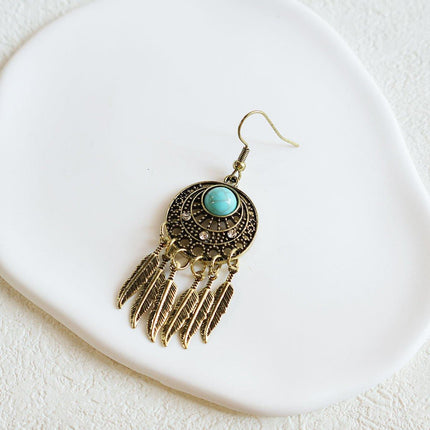 Bohemian Dreamcatcher Tassel Earrings Handmade Fashion Jewellery for Women Gifts