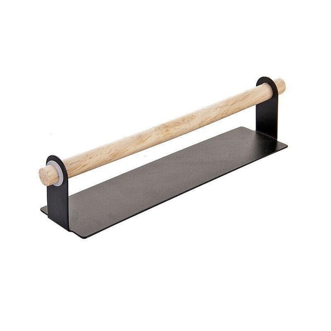 Under Cabinet Kitchen Roll Holder Paper Toilet Towel Storage Rack Self Adhesive - Aimall