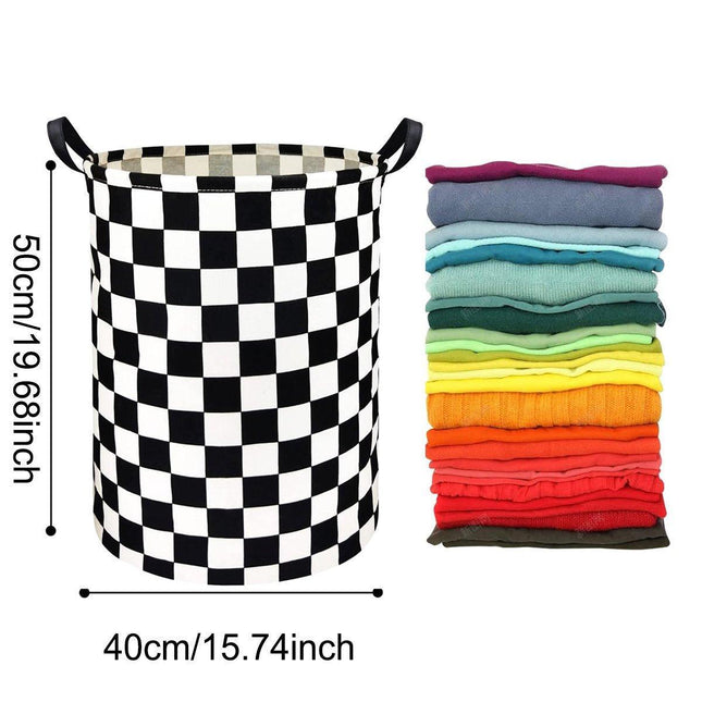 Foldable Laundry Basket Dirty Clothes Hamper Toy Storage Organizer Storage Bin