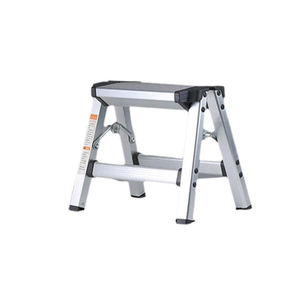 Portable Aluminium 1-3 Step Folding Ladder Anti-Slip Frame Stool for Home Use