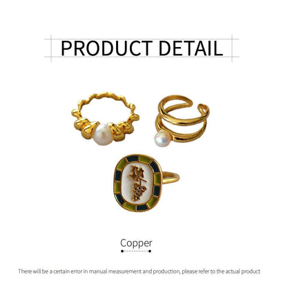 Chic Fashion Ring Stylish Jewelry Accessory for Women Unique Gift for Birthday