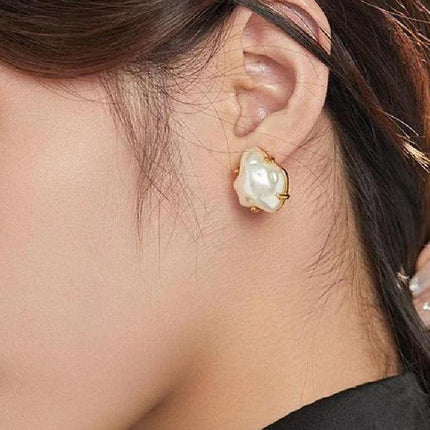 Vintage Irregular Earrings Women Retro Studs Statement Jewelry Fashion Gift