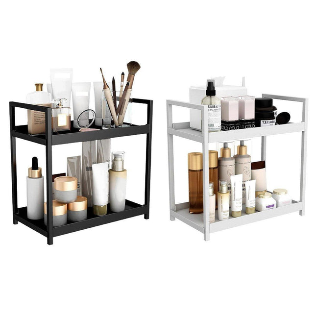 Multi-layer Cosmetic Storage Rack Desktop Organizer for Bathroom Dormitory Use