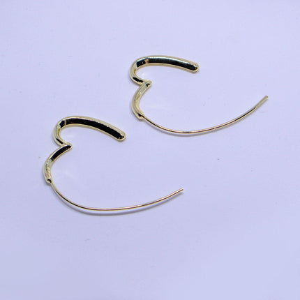 Simple Heart Earrings Elegant Design Minimalist Jewellery for Women Gifts