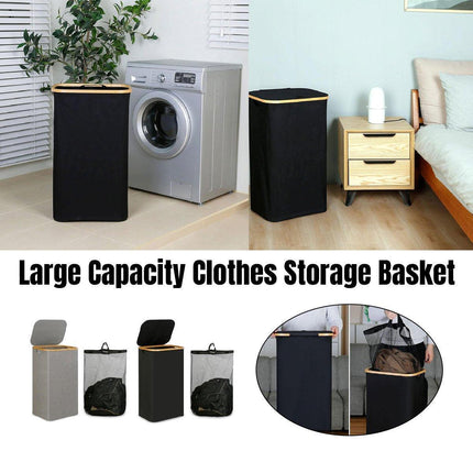 Bathroom Laundry Basket Large Clothes Hamper Dirty Laundry Storage Organizer