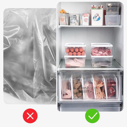 10pcs 350ml Food Organizer Vegetable Fridge Storage Box Food Dispenser Set