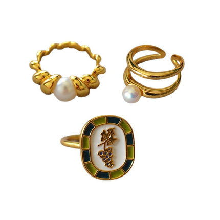 Chic Fashion Ring Stylish Jewelry Accessory for Women Unique Gift for Birthday