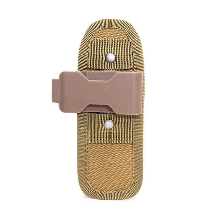 Portable Outdoor Military Flashlight Bag Pouch Tactical Case Holster Belt Holder