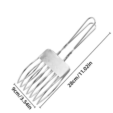 Stainless Steel Ham Bread Slicer Multi-function BBQ Clip Meat Cutter Splitter