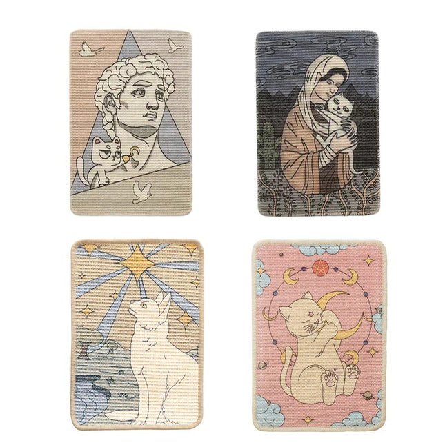 Sisal Cat Scratching Mat Wall Sticker Vertical Wear-resistant Claw Sharpening