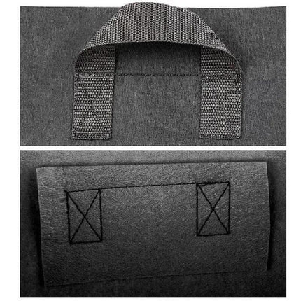 8pcs Felt Rectangular Planting Bags Vegetable Grow Bags Non-Woven Flower Pots