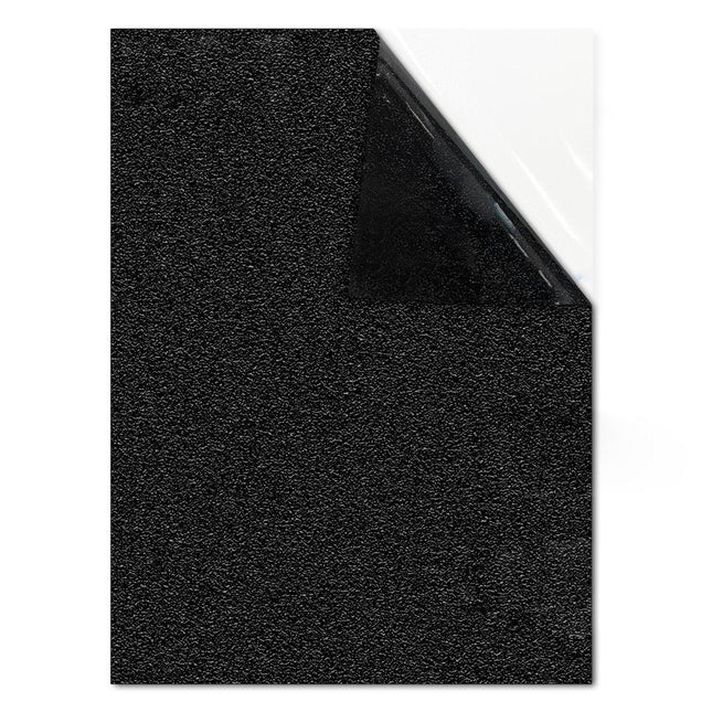 10PCS Black Aquarium Background Sticker Self Adhesive Waterproof Fish Tank Film